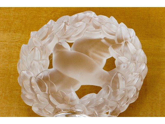 Three Pieces Of French Lalique Crystal