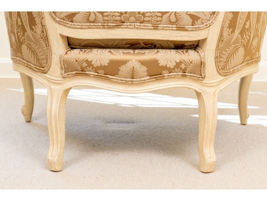 Stickley Louis XV Style Upholstered Bergere