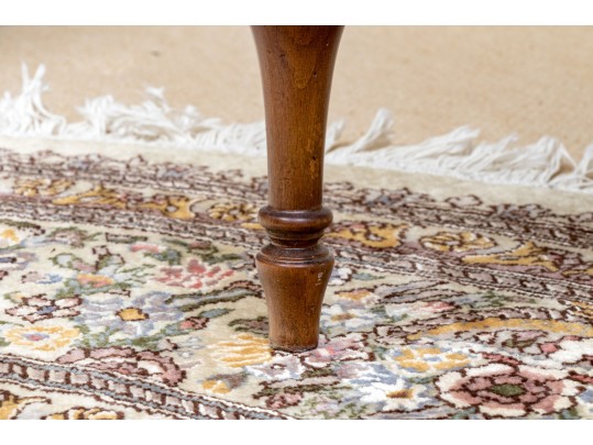 Theodore Alexander Chinoiserie Walnut And Leather Writing Desk With Baker Chair