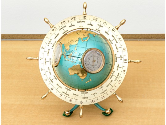 Impressive 1960's Angelus Swiss World Weather Station