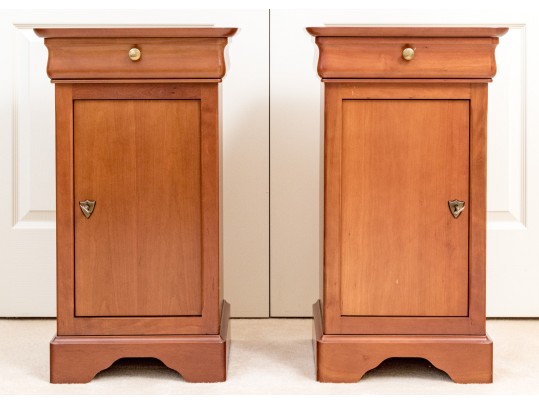 Pair Of French Louis Philippe Style Commode End Tables