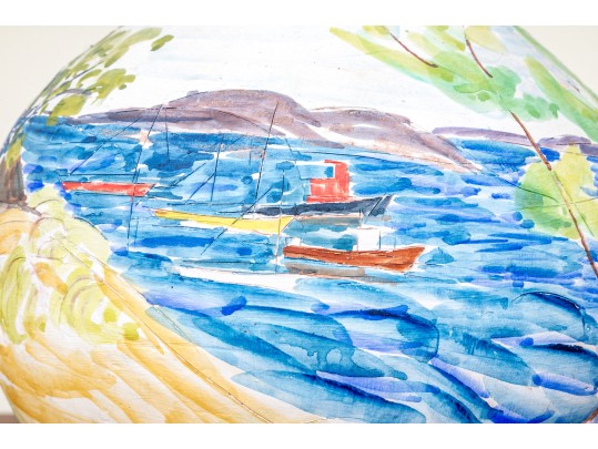 Duo Of Wonderful Studio Pottery Vessels