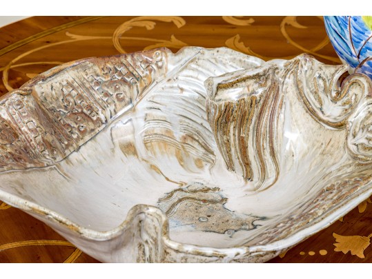 Duo Of Wonderful Studio Pottery Vessels