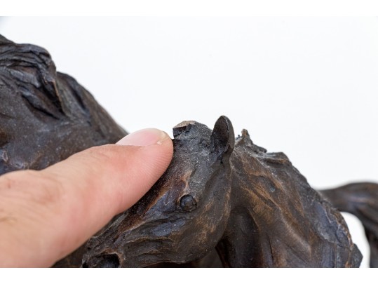 Set Of Four Landford Monroe For Franklin Mint Bronze Sculptures