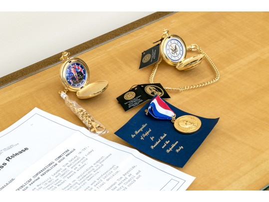 Republican Themed Lot Including Franklin Mint