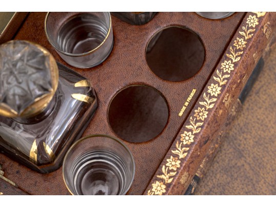 Fabulous French Book-Form Tantalus