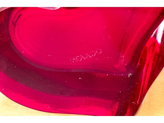 Fabulous Duo Of Rosenthal And Movado Crystal Vases