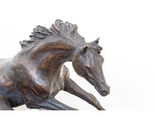 Set Of Four Landford Monroe For Franklin Mint Bronze Sculptures