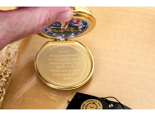 Republican Themed Lot Including Franklin Mint