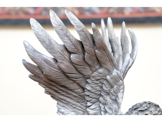 A.J Obara Jr. And Paul Brunelle Bald Eagle Sculptures