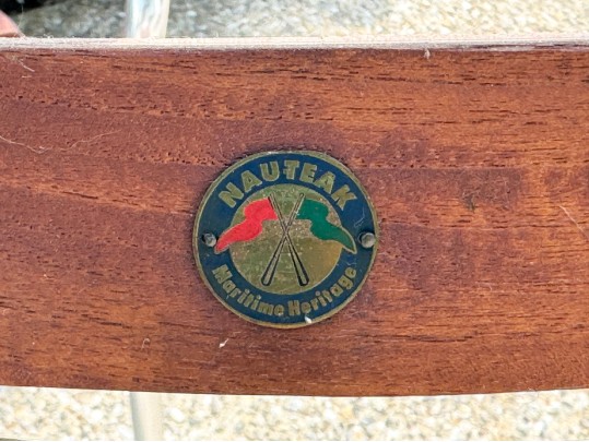 Set Of Four Nauteak Maritime Heritage Bistro Armchairs