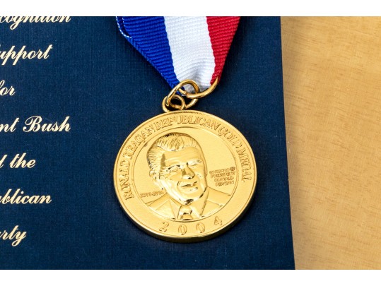 Republican Themed Lot Including Franklin Mint