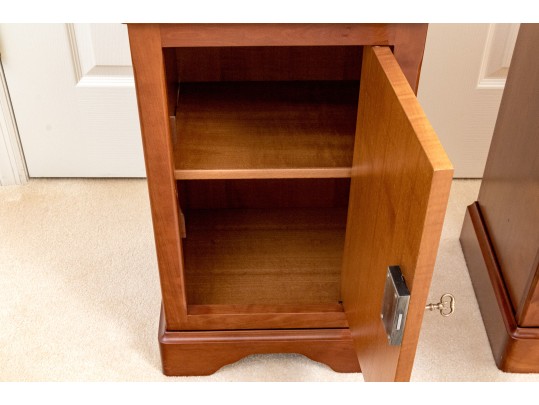 Pair Of French Louis Philippe Style Commode End Tables