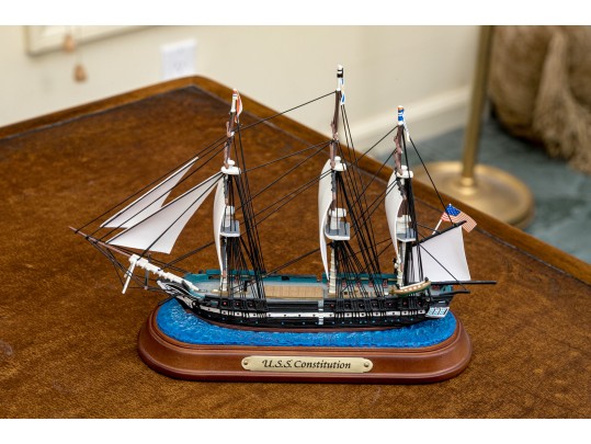 Assorted Nautical Themed Decor Including Danbury Mint