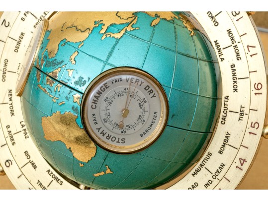 Impressive 1960's Angelus Swiss World Weather Station