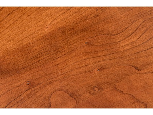 Quality Mahogany And Satinwood Marquetry Accent Table