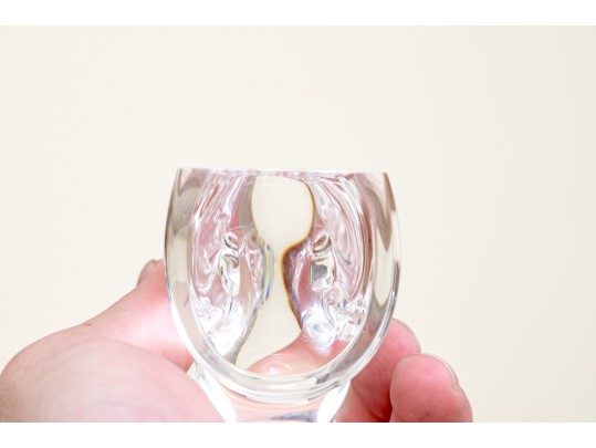 Steuben Crystal Bull And Bear Figures