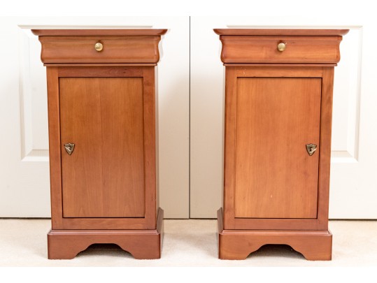 Pair Of French Louis Philippe Style Commode End Tables