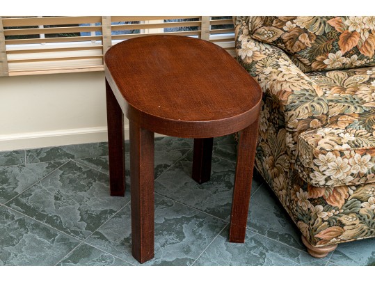 Pair Of Handsome Lacquered Side Tables