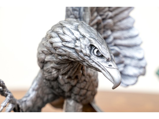 A.J Obara Jr. And Paul Brunelle Bald Eagle Sculptures
