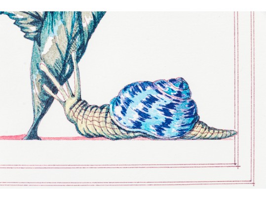 Dennis Kyte (American, B. 1948) Botanical Footwear Prints