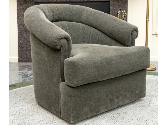 Keller Williams Upholstered Swivel Tub Chair