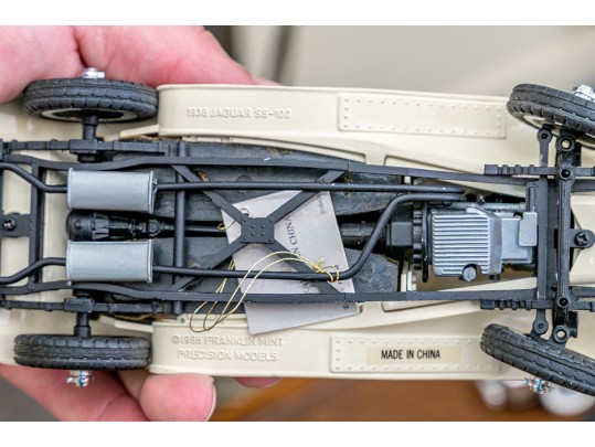 Collection Of Vintage Die-Cast Toy Cars, Mostly Franklin Mint