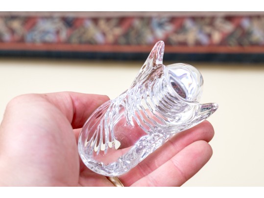 Collection Of Marine Animal Crystal Figures Including Sevres