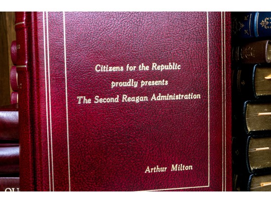 Excellent Lot Of Presidential Themed Hardcover Books