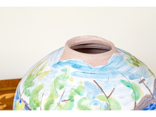 Duo Of Wonderful Studio Pottery Vessels