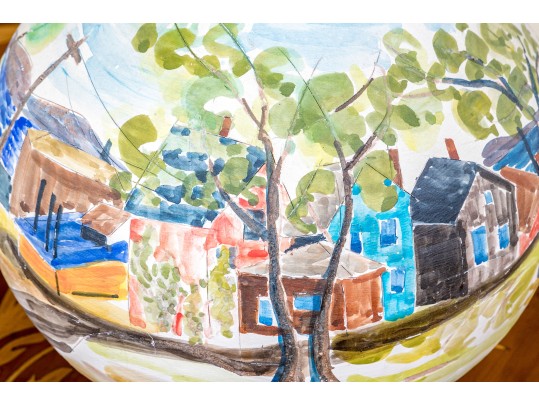 Duo Of Wonderful Studio Pottery Vessels