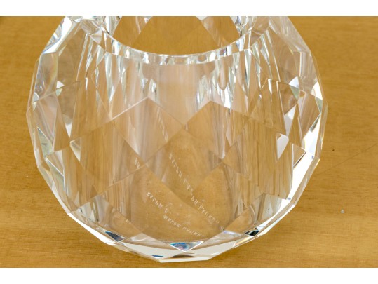 Trio Of Crystal Vessels Incl. House Of Igor Carl Faberge, Waterford, Ralph Lauren