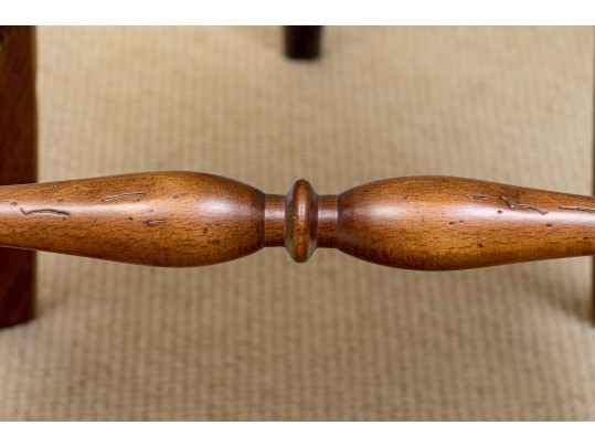 Theodore Alexander Chinoiserie Walnut And Leather Writing Desk With Baker Chair