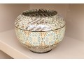 French Micro-Mosaic Ceramic Bowl Attributed To Jean Gerbino (Italian-French, 1876-1966) 