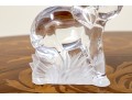Delightful Pair Lenox Crystal Elephant Figurines