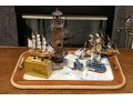 Assorted Nautical Themed Decor Including Danbury Mint
