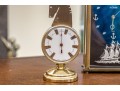 Jaeger LeCoultre Mantel Clock And A Mid-Century French Chess Knight Desk Thermometer