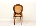 Vintage Louis XVI Style Carved And Upholstered Side Chair