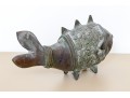 Excellent Patinaed Fish Sculpture