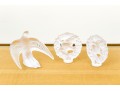 Three Pieces Of French Lalique Crystal