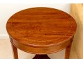 Quality Mahogany And Satinwood Marquetry Accent Table