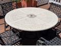 Elegant Neoclassical Style Outdoor Dining Set