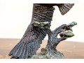A.J Obara Jr. And Paul Brunelle Bald Eagle Sculptures
