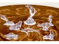 Collection Of Marine Animal Crystal Figures Including Sevres