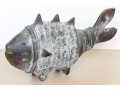Excellent Patinaed Fish Sculpture