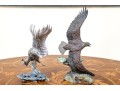 A.J Obara Jr. And Paul Brunelle Bald Eagle Sculptures