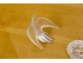 Three Pieces Of French Lalique Crystal