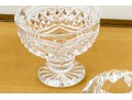 Trio Of Crystal Vessels Incl. House Of Igor Carl Faberge, Waterford, Ralph Lauren