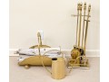 Timeless Brass Fireplace Set