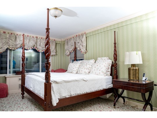Mahogany Four Poster King Bed Frame